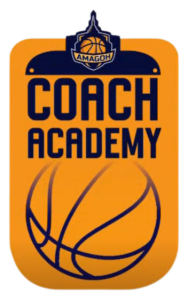 Programs 54 Subic Bay Baptist Ministries Coach Academy basketball logo.