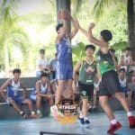 Programs 5 Young basketball players competing during a game at Subic Bay Baptist Ministries.