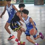 Programs 4 1. Young boys playing basketball during summer league at Subic Bay Baptist Ministries gym.