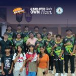 Programs 42 A man after God's own heart with a youth basketball team at Subic Bay Baptist Ministries.