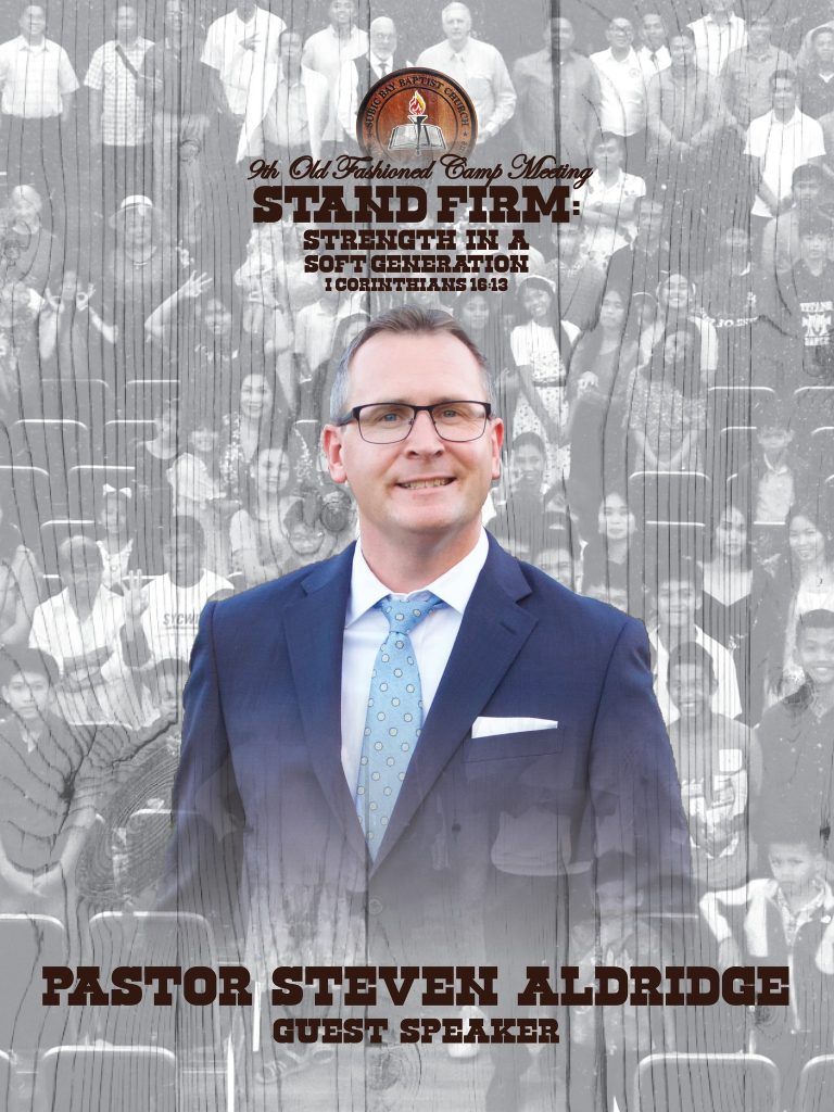 News & Events 25 Pastor Steven Aldridge