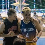 Programs 26 Two basketball players smiling after a game at Subic Bay Baptist Ministries event.