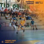 Programs 21 Young basketball player in yellow jersey jumping during Phoenix Pinoy Hoops 2019 event.