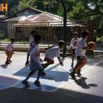 Programs 18 Playing basketball during a youth sports camp at Subic Bay Baptist Ministries.