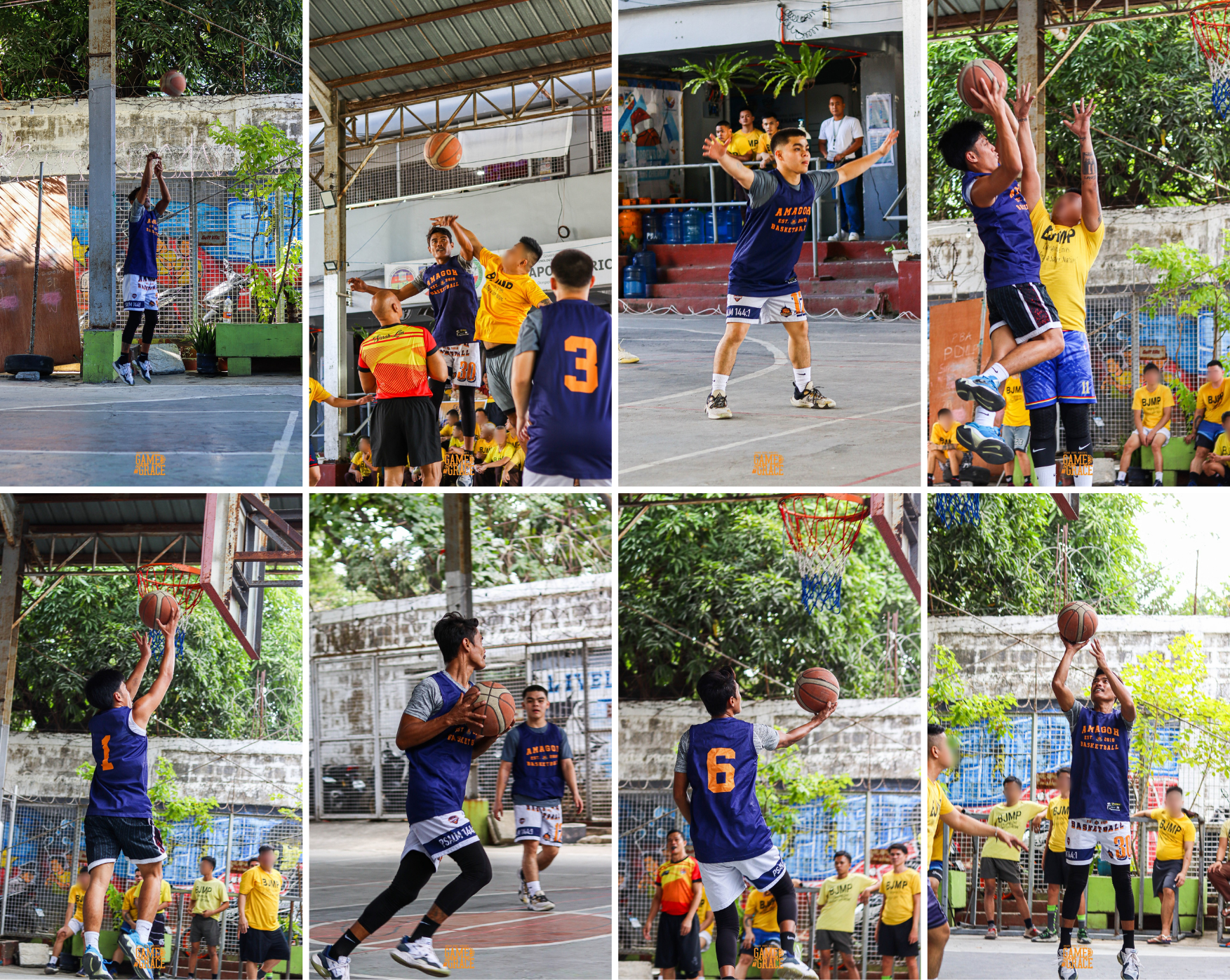 AMAGOH Gallery 1 Outdoor basketball game at Subic Bay Baptist Ministries.